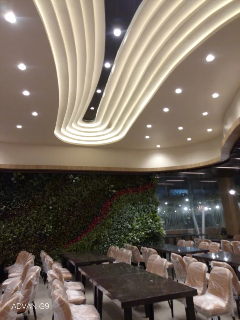 Pemasangan lampu LED plafon